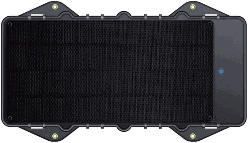 Vista superior del panel solar del rastreador LL303